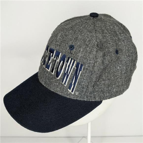 Vintage Georgetown Hoyas Blockhead Snapback Hat TOW 90’s Wool VTG Blue / Gray - Picture 6 of 9
